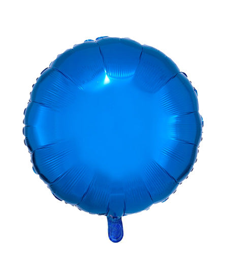 Add a Themed Balloon - blue, round  foil balloon.